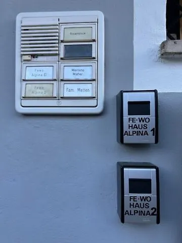 Haus Alpina Apartament